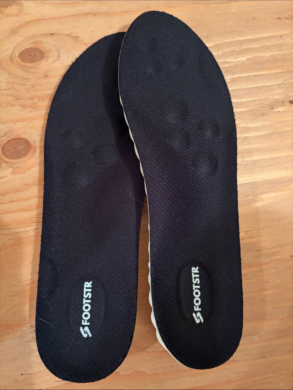 Unused Footstr Black Kids Insoles - Cushioned Support